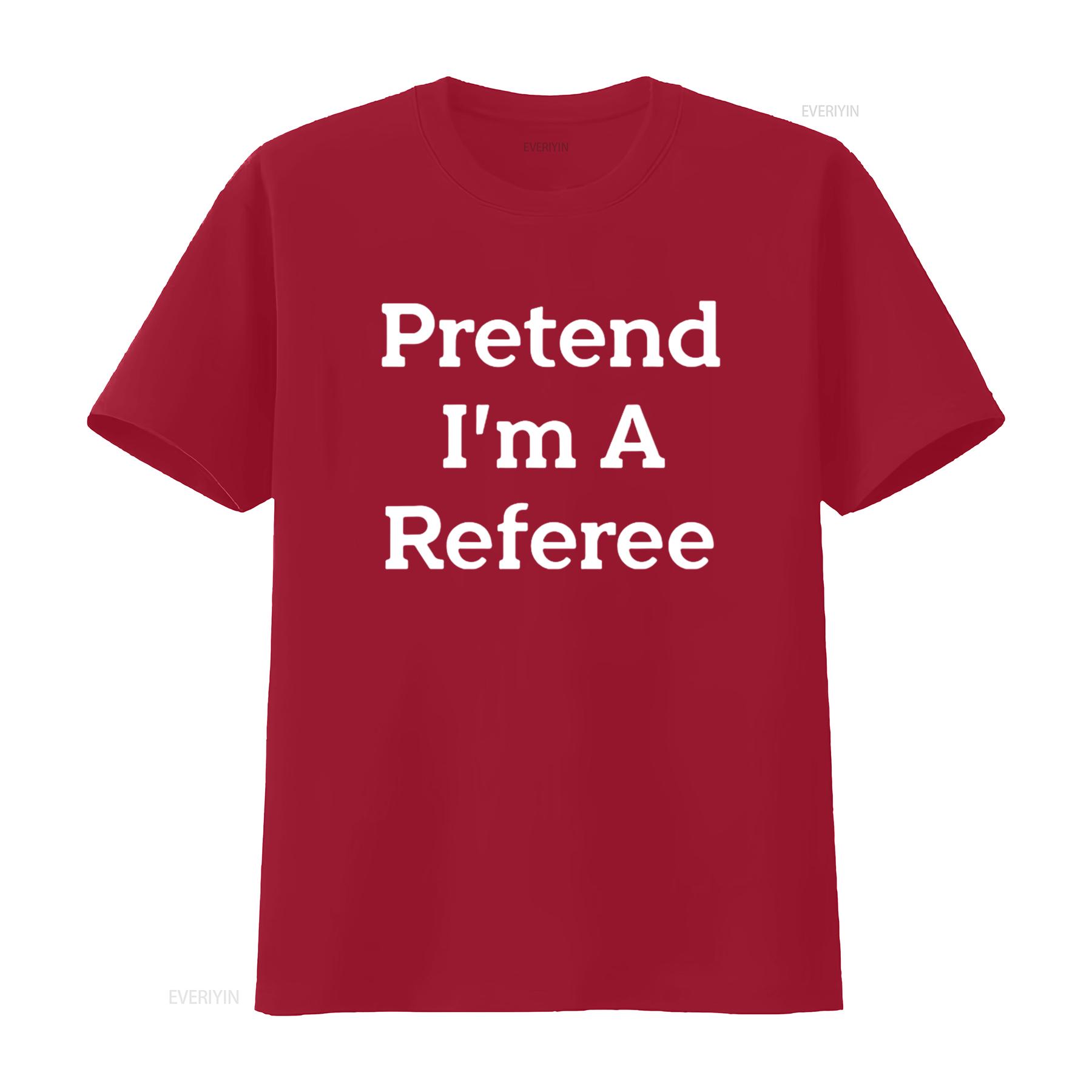 Мужской костюм  Притворись, что я судья  Смешная спортивная футболка для Хэллоуина Черный XL винтажная стираная футболка для повседневной носки S