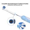 8Pcs/Set Replacement Toothbrush Heads Compatible with Oral B Braun Electric Toothbrush Sensitive