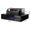 200W HIFI bluetooth 4.0 2.1Tube Power Amplifier USB SD Amplifier Microphone Subwoofer AMP Home Audio Tube Integrated Amplifier