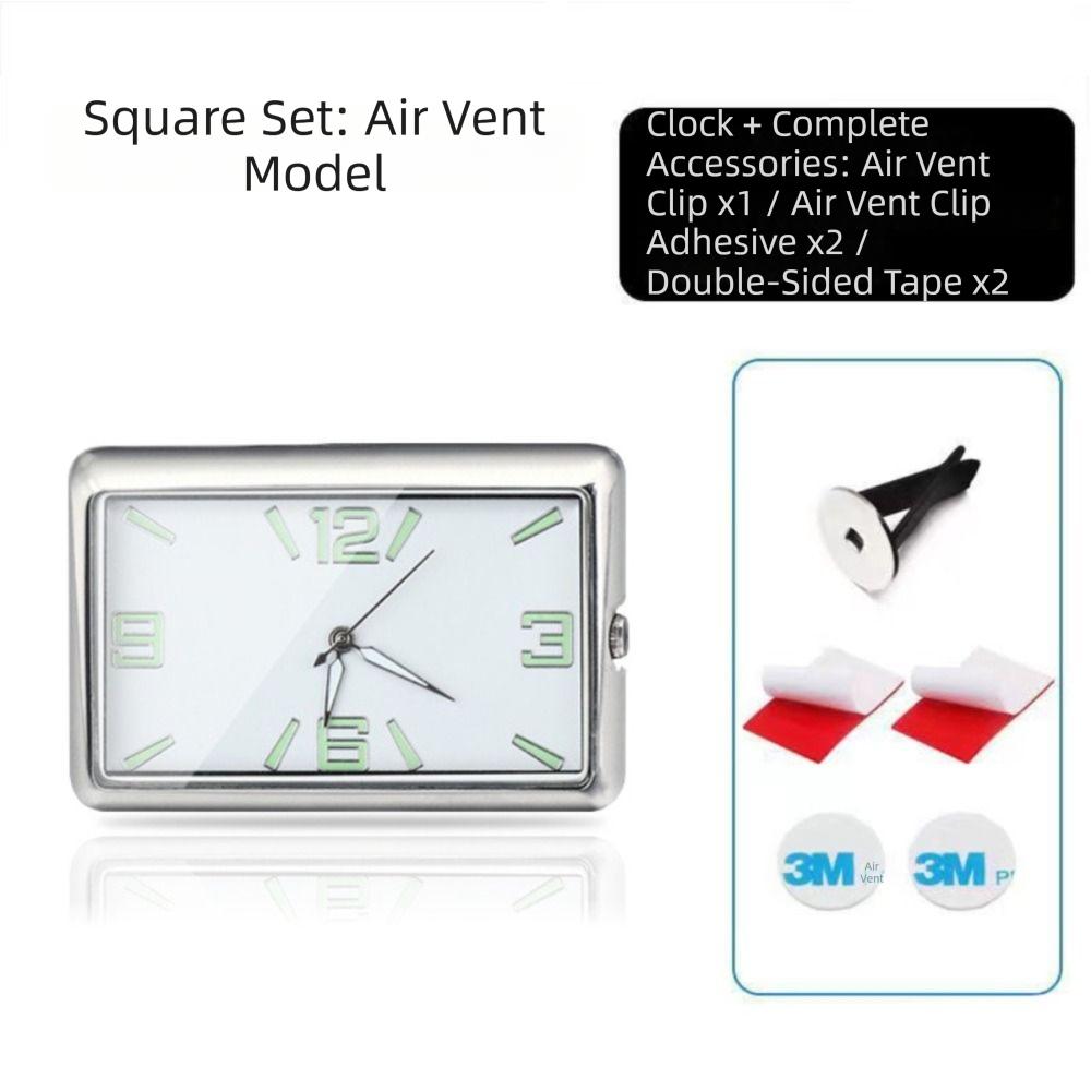 Lightweight Design Car Digital Clock Luminous Pointer Luminous Electronic Clock Automobile Use