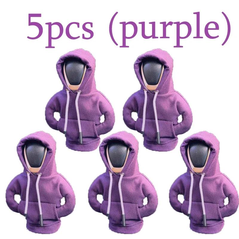 30/20/10/5/1pcs Car Gear Shift HoodieCover Fashion Gearshift Wholesale Car Gear Shift Knob Cover Manual Handle Gear Sweatshirt