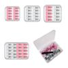 Tire Repair Rubber Nail Kit Reliable Air Seal Plugs Tire Hole Patch Tool for On the Go Tire Fix