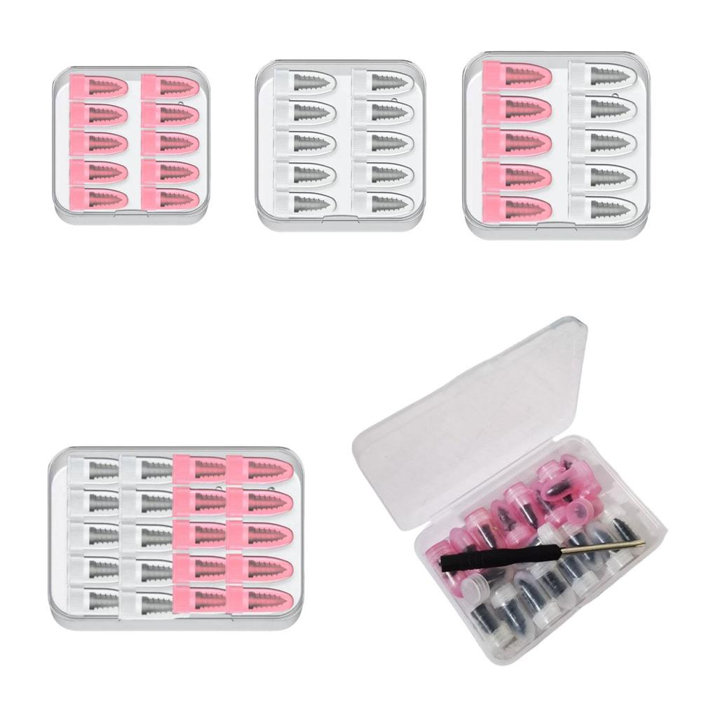Tire Repair Rubber Nail Kit Reliable Air Seal Plugs Tire Hole Patch Tool for On the Go Tire Fix