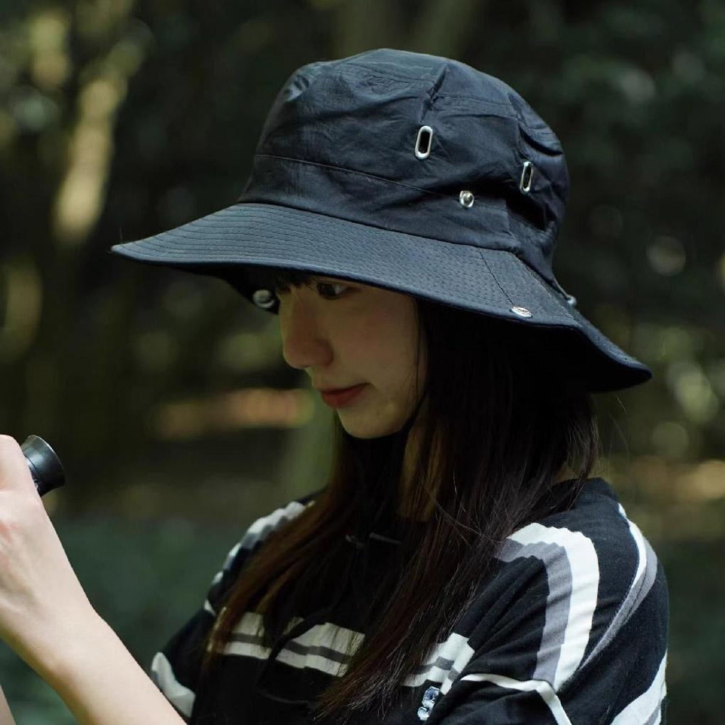 Sofos Mesh Hiking Hat (Black) Safari Hat