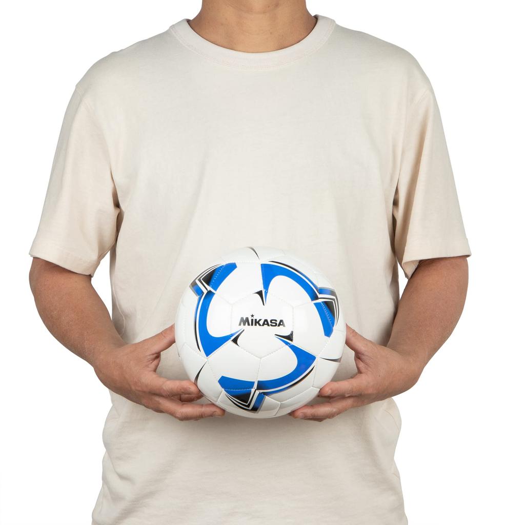 MIKASA Soccer Ball, Size 4, F4TPV-W-BLBK (for Elementary School Students), Recommended Internal Pressure: 0.4-0.6 Kgf/cm²