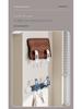 Wall-Mounted Pot Lid and Cutting Board Rack for Kitchen Storage