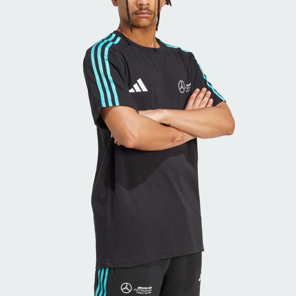adidas Men's Black Essential Crew Neck T-Shirt JV5425