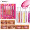 Clubday Moisturizing And Hydrating Mirror Lip Gloss, 6-piece Set, Moisturizing Transparent Water Gloss Suitable For A Variety Of Makeup Looks.