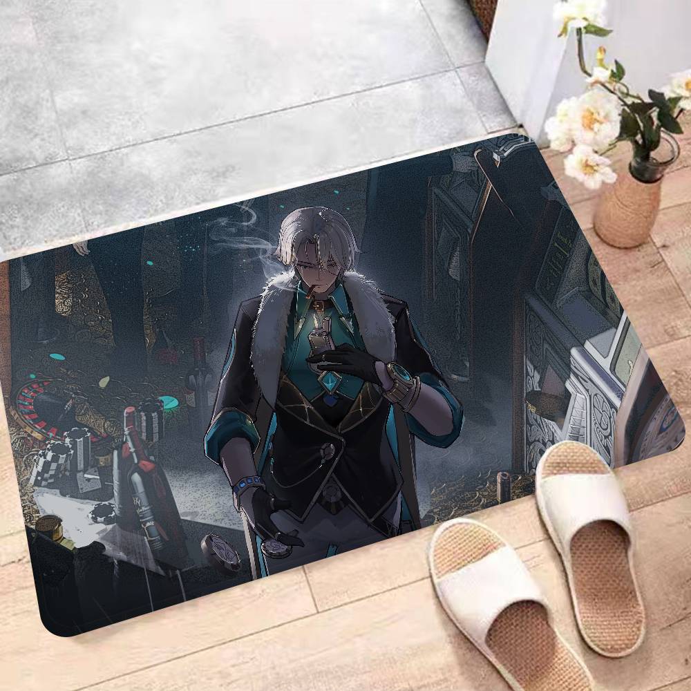 Game Character Aventurine Entrance Door Mat Nordic Style Home Doormat Bathroom-Toilet Mats Bedroom Hotel Decor Mat