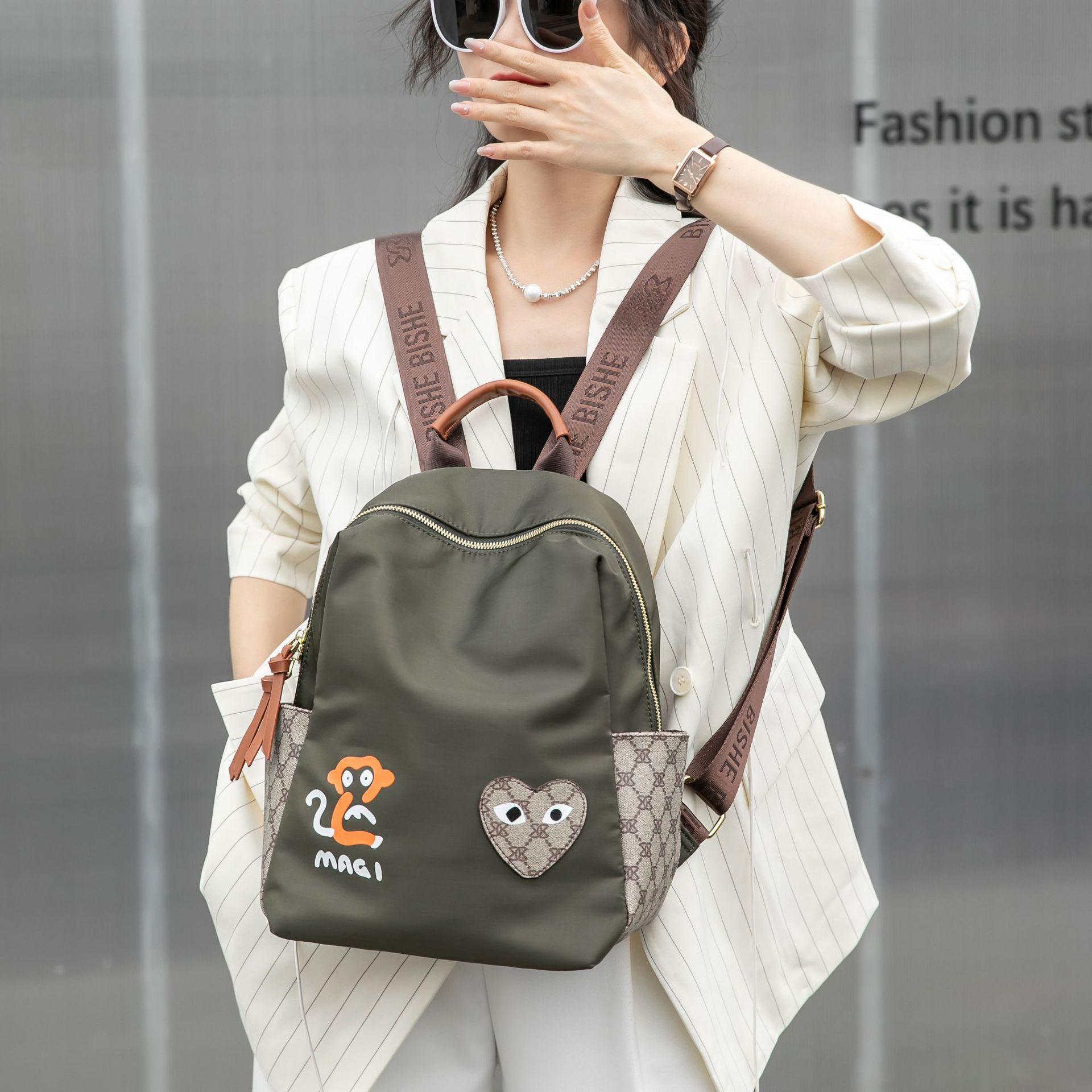 

Рюкзак для мужчин и женщин, модный, повседневный, иностранный, модный, школьный рюкзак для путешествий и пригородных поездок