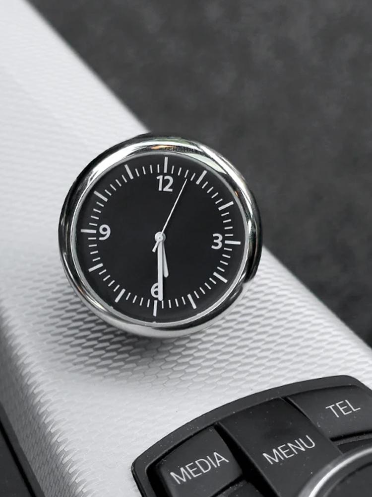 Automotive Quartz Watch Car Thermometer Automobile Digital Clock Mini Hygrometer Decoration Ornament Clock