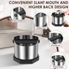 1Pc Coffee Knock Box 750 ML Stainless Steel Espresso Knock Boxes Non Slip Coffee Grounds Knocks Box for Cafe Kitchen Accessories