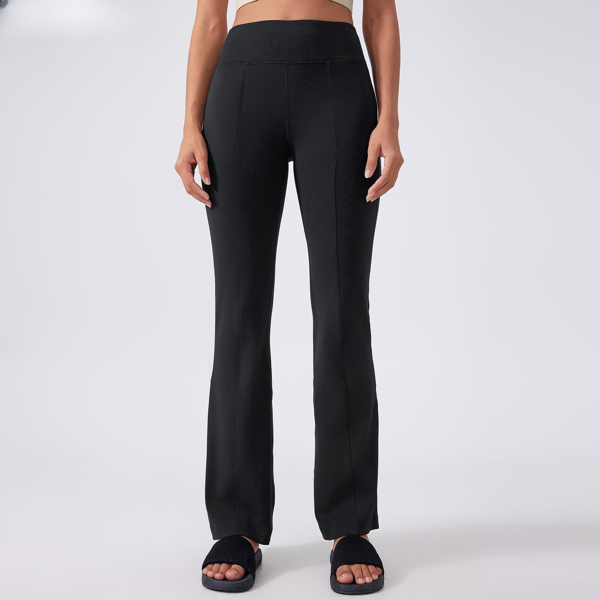 

Новые штаны для йоги с высокой талией, свободные и тонкие штаны, эластичные обтягивающие штаны для фитнеса и фитнеса для женщин 12