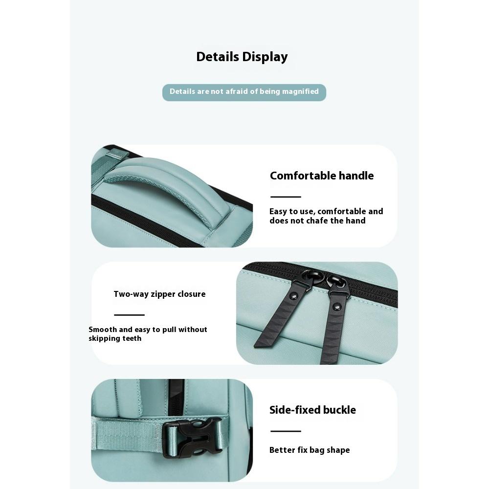 Travel Backpack Women's Large Capacity Ultra Lightweight Multifunctional Luggage Bag Hand Crossbody Travel Men's Backpack