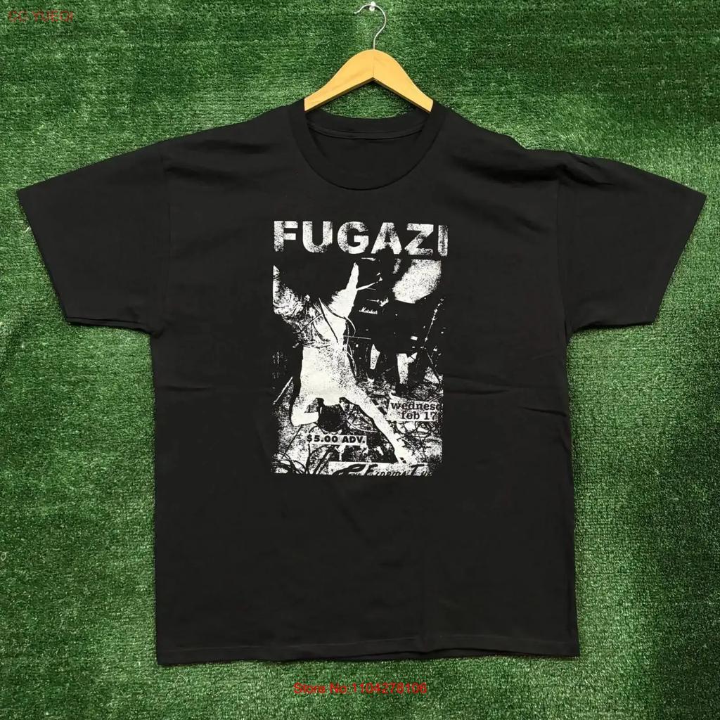 Fugazi Repeater Maglietta Rock Band Taglia Extra Large vintage Lavata abbigliamento firmato Casual Leggermente alla moda Elasticizzata Morbida