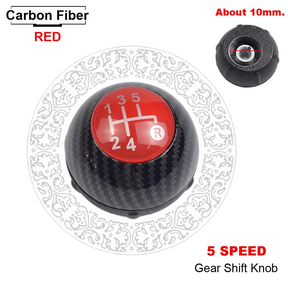 New 5 6 Speed Car Shift Knob Gear Knob For Fiat 500 Car Styling Auto Accessories