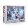 Challenging 1000-Piece Anime Landscape Puzzle: Adult Stress Relief Commemorative Edition