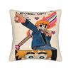 Scott Pilgrim Group Battle Pillow Case  Square Pillow Cover Cute Funny Cushion Cover For Sofa Bedroom Home Decor