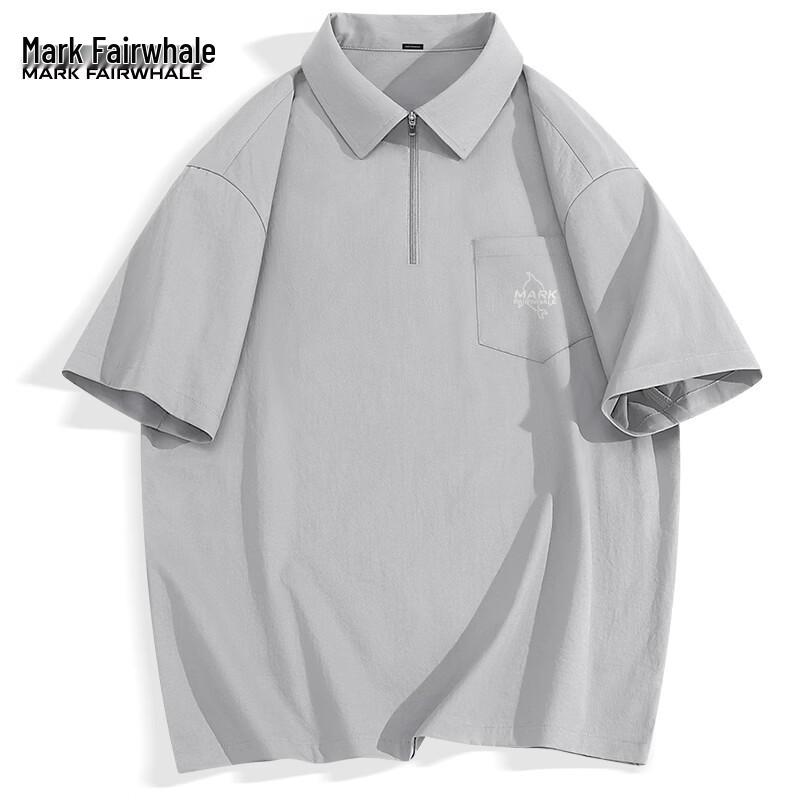 Mark Fairwhale Men s Half-Zip Polo Shirt XL