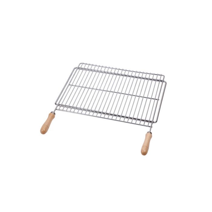 Barbecue Grill - PAPILLON - Parrilla Barbacoa Extensible - Rectangular - Metal - Grey