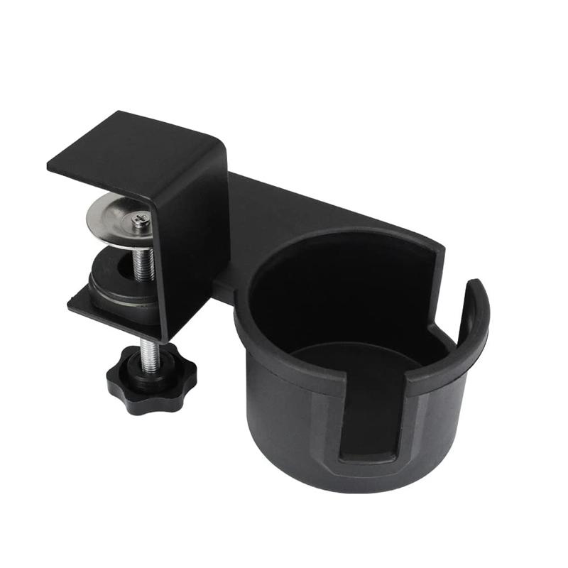 CYCLI-Storage Desk Cup Holder Office Desktop Bracket Computer Desk Fixed Cup Holder Desk Storage Cup Holder