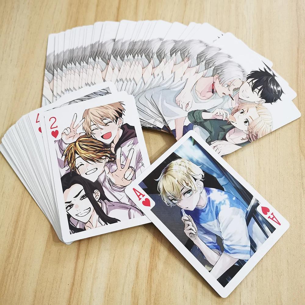 Anime Poker Cards Tokyo Revengers Cosplay Board Game Cards Matsuno Chifuyu Mikey Hardcover Collection Box