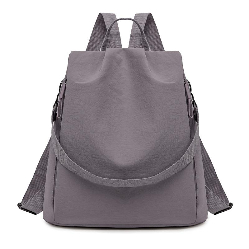 Travel Bag, Double-shoulder Bag, Simple Women's College Schoolbag Casually