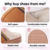 Women's Cotton Shoes with Winter Velvet and Thick Cotton Boots, Plus Size Versatile Women's Short Boots, One Foot Cotton Slippers