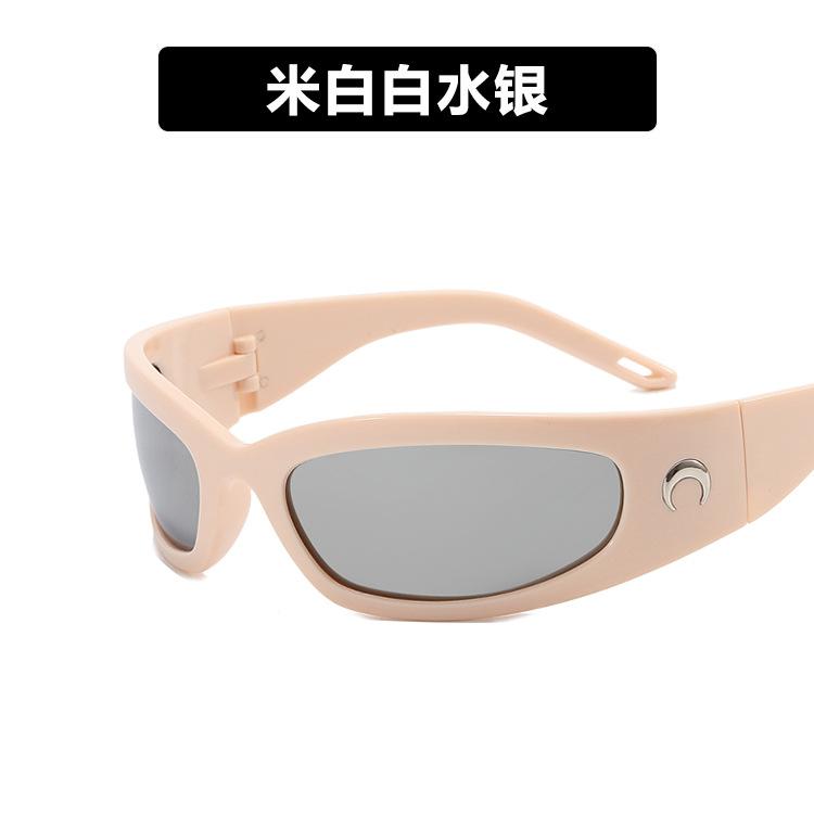 

Солнцезащитные очки Jin Xiaozhong Moon 2021 года, прыгающие солнцезащитные очки в стиле хип-хоп, очки для верховой езды на открытом воздухе as shown