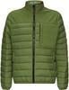 Winter Jacket s.Oliver Lightweight Quilted Jacket Made of a Material Mix with Contrasting Details (2150262) Green