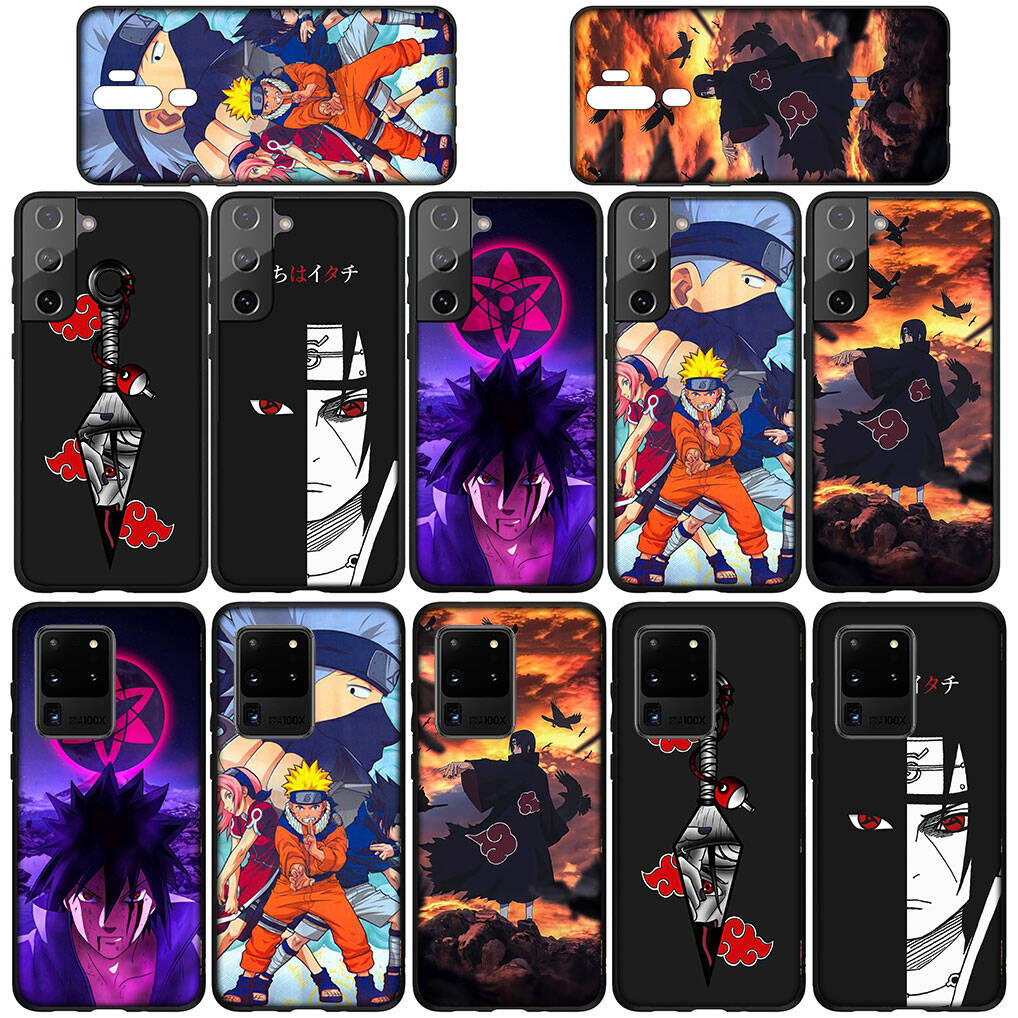 For Samsung Galaxy S25 S24 S23 iPhone 17 16 15 Xiaomi Redmi Note 14 13 12 Plus Pro Max XR A37 A57 Phone Case Itachi Uchiha Akatsuki OPPO Huawei Cover