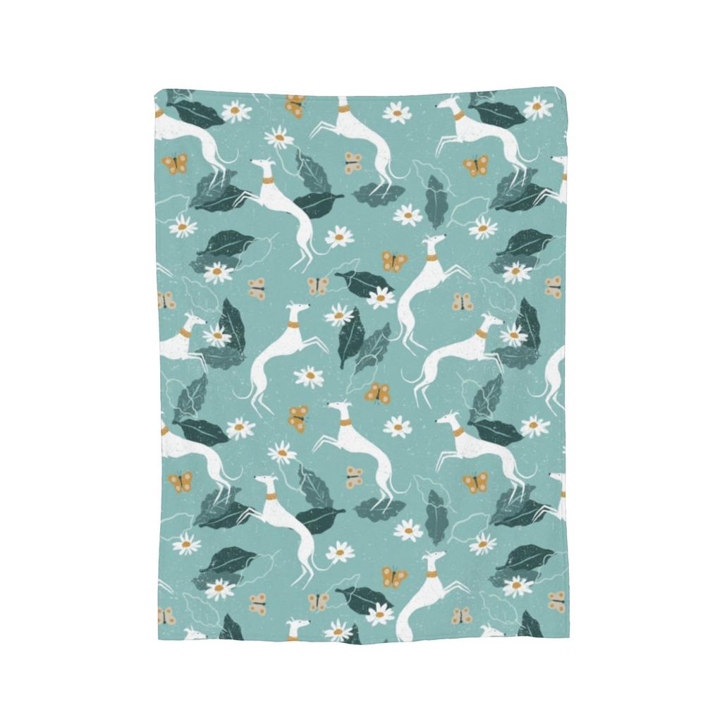 Summer Greyhound Fuzzy Blanket Skipworth Whippet Lurcher Dog Galgo Funny Throw Blankets for Home 200x150cm Quilt,