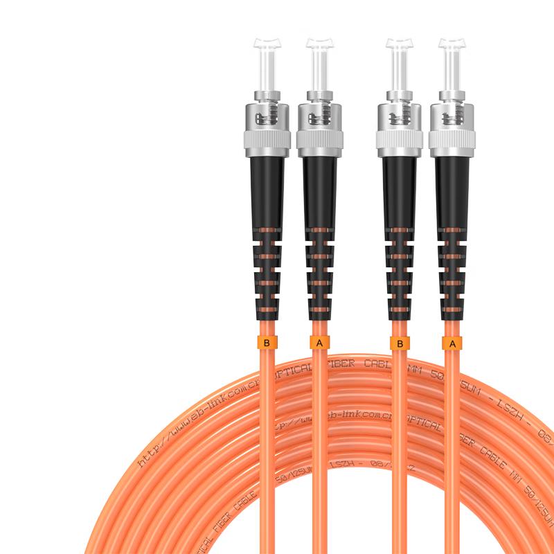 EB-LINK Engineering Telecom-Grade OM2 Duplex Fiber Optic Patch Cable