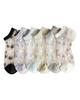 Chaussettes d'été respirantes à usage quotidien en Polyester, chaussettes invisibles de conception transparente, chaussures