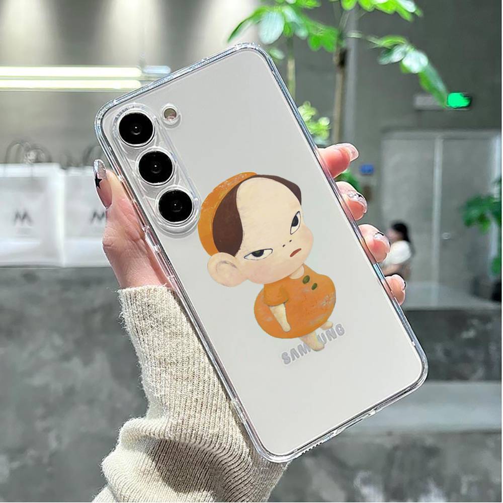 Y-Yoshitomo N-Nara Art Phone Case For Samsung GalaxyA10,12,13,20,21s,22,31,32,52,71,72,73,Soft Silicone Transparent Cover Samsung a12