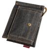 Need Network - Japan's proud denim money clip for men, featuring a coin purse, IC card pockets, and a lightweight, simple, and slim design.
