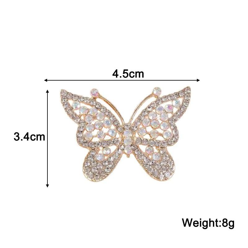30 Options Women's Brooches Red Black Enamel Heart Shape Crystal Feather Brooch for Clothing Clothes Accessories