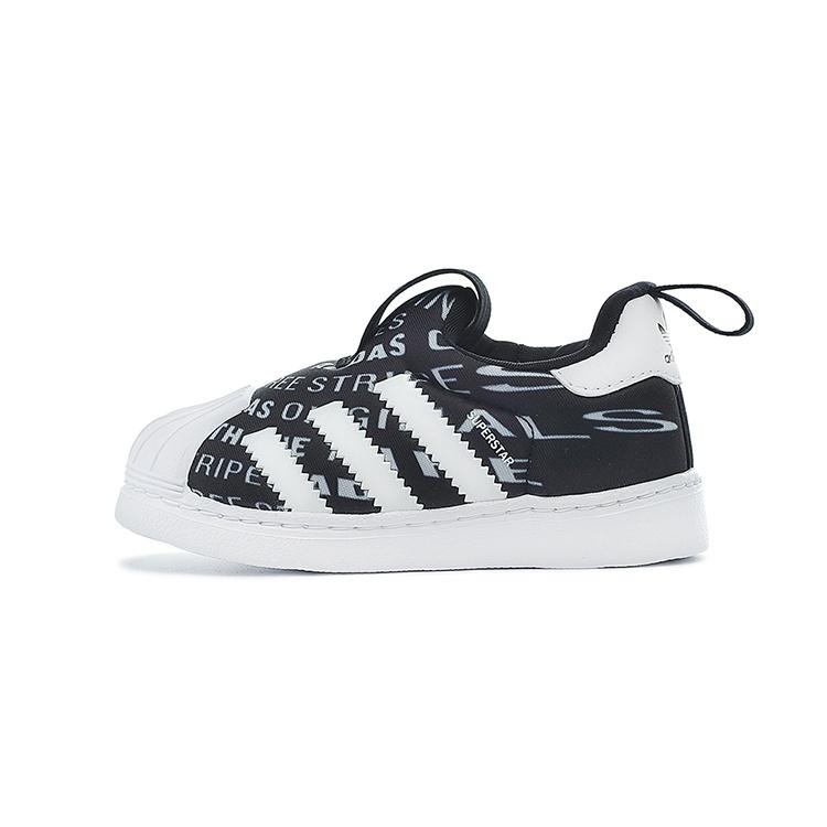 (TD) adidas originals Superstar 360 Black White Gold Baby BB2521 EU 21
