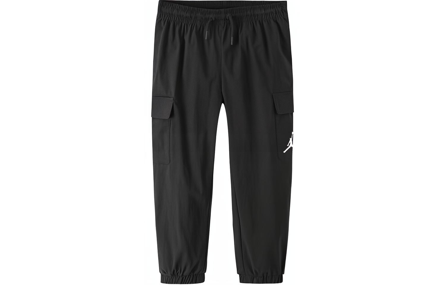 Jordan Knitted Sweatpants Kids  Jet Black JD2232108GS-001 L