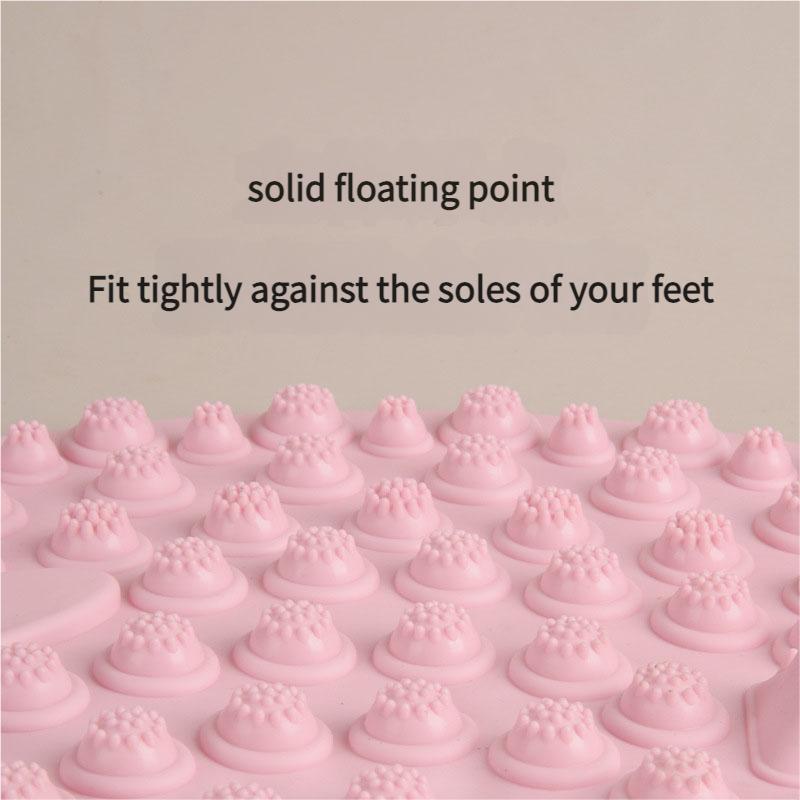 Extra Large Acupressure Foot Mat - 56cm Diameter Deep Tissue Massage Pad for Reflexology Foot and Body Pain Relief Therapy