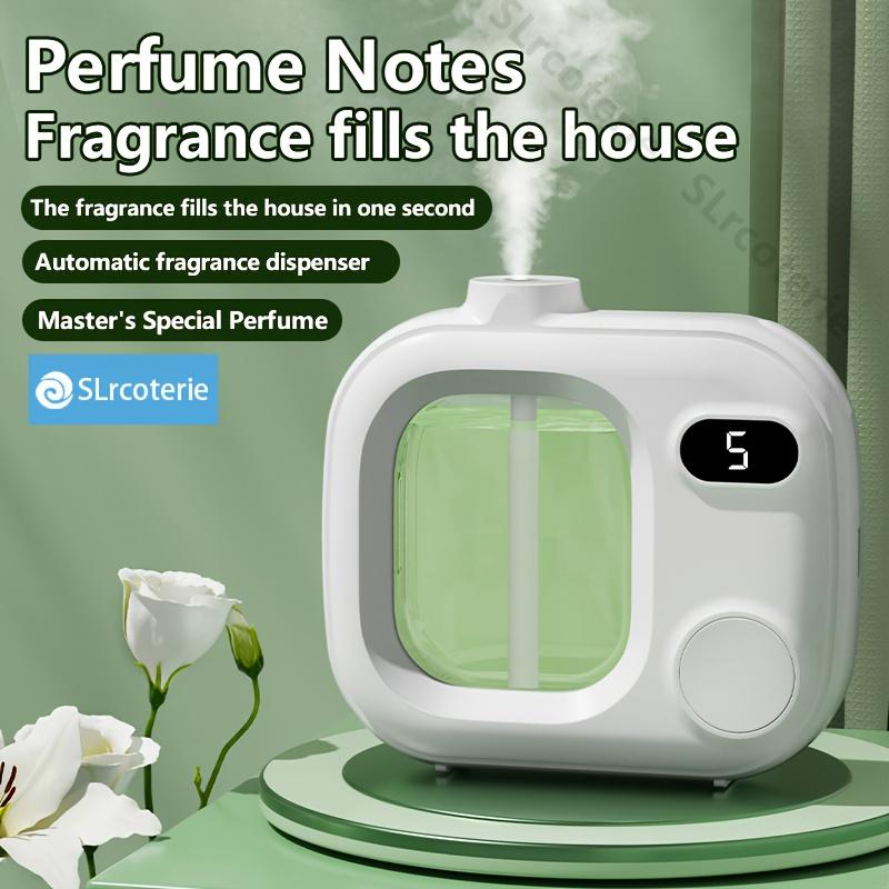Five Adjustable Settings for A Smart Aroma Diffuser - Suitable for Essential Oils/Perfumes, Smart Diffuser with A 5-Level Adjustable Timer