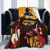 Saitama Blankets Fleece Spring/Autumn OnePunchManS Anime  Multifunction Lightweight Thin Throw Blanket for Bed Travel Rug Piece
