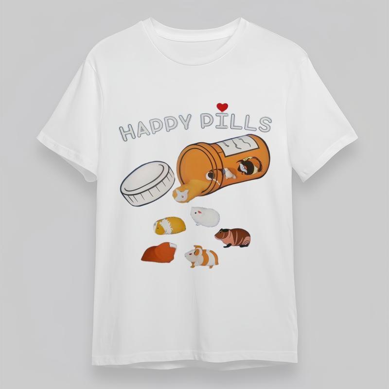 

Women s Oversize All Season Fashion Classic T-Shirt Funny Guinea Pig Graphic Tee XL