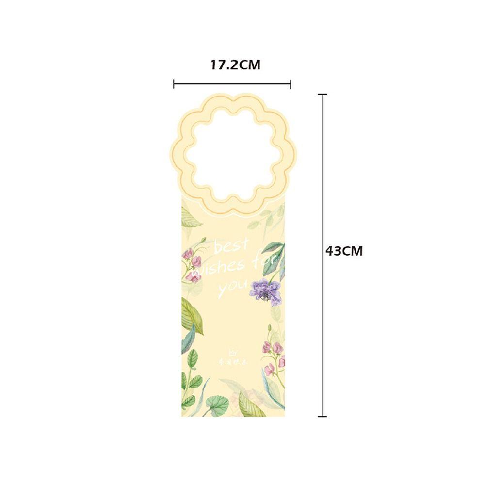5pcs Hand-held Gift Wrapping Paper Paper Gift Handbag Flowers Packing Bags  Wedding Party