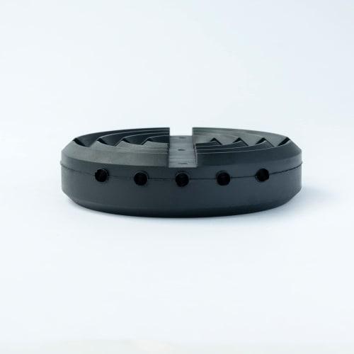 Tokyo Bou Sound Anti-Vibration Rubber Mat with Steel Plate for Heavy Loads, Benkei Leg Hole Fitting, Suitable for Industrial Sewing Machines, Large Re