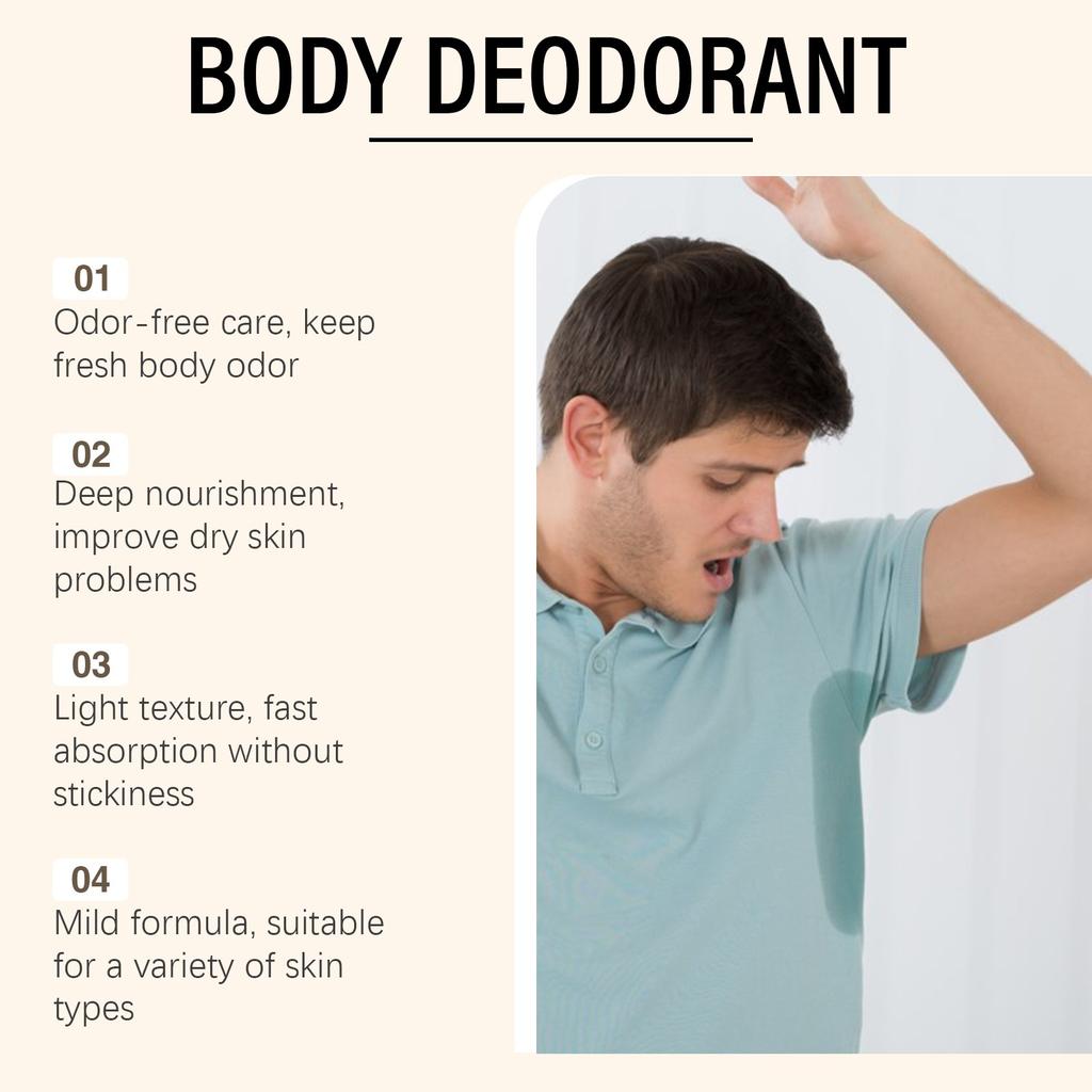 Men's Body Cleansing Cream Fresh, Long-lasting Reduction Of Odors Mild, Non-irritating, Convenient And Comfortable Daily Care Care For Skin Confidence