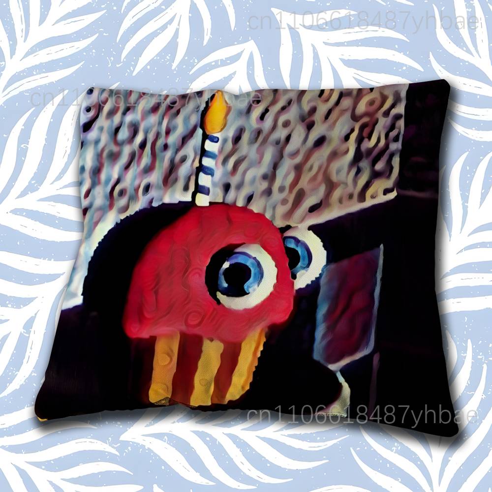 Fnaf Five-Nights-At-Freddys Kissenbezug Kurzer Plüsch Sofa Dekoratives Geschenk Zuhause Zweiseitiger Druck Kissen