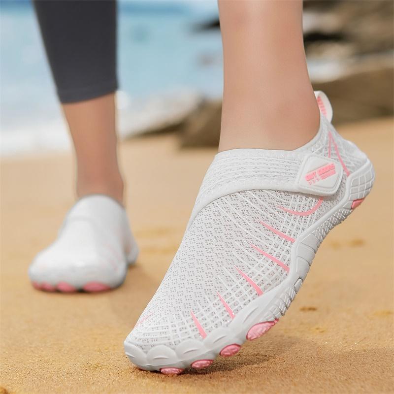 Scarpe da Acqua Antiscivolo Unisex Traspiranti Suola Morbida Scarpa da Wading Asciugatura Rapida Leggere Calzature da Acqua per Immersioni Canyoning Pesca