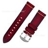 Ceas inteligent retro curbat din piele de vacă stratul întâi cu accesorii Curea din piele handmade 20 22 24 mm Piele naturală pentru bărbați