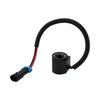 12V Solenoid Valve Coil with Connector 1 2in Hole Diameter 6671025 for Bobcat Skid Steer 751 753 763 773 7753
